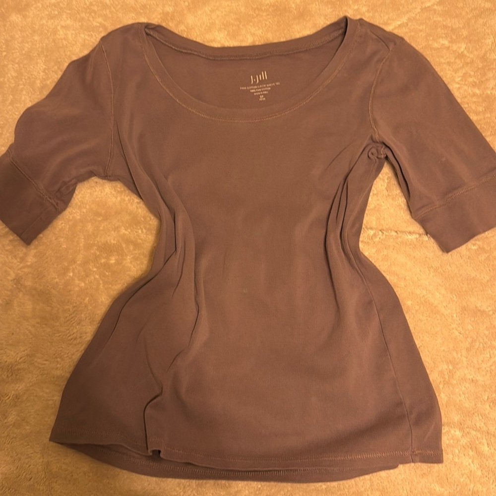 J-Jill PURPLE T shirt